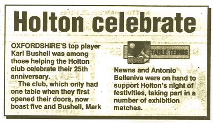 Clipping: Holton celebrates 25 years